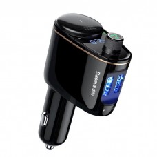 ОЗУ с FM-модулятором Baseus Locomotive Wireless MP3 Vehicle Charger Black