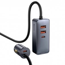 ОЗУ Baseus Share Together PPS multi-port Fast charging with extension cord 120W 2U+2C Gray