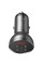 Автомобильное зарядное устройство Baseus Digital Display Dual USB 4.8A Car Charger 24W Grey