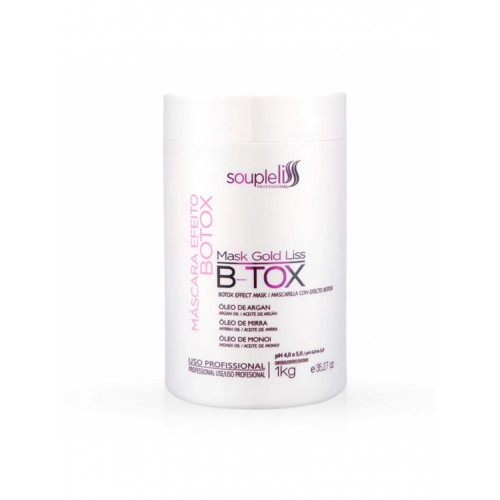  Ботекс для волос SoupleLiss B-tox Mask Gold Liss выпрямляющий 1000г