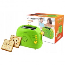 Тостер Esperanza EKT003 Smiley green