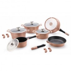 Набор посуды Royalty Line RL ES-1014M copper 14 pcs