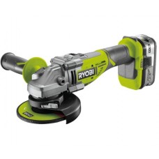 Машина угловая шлифовальная аккумуляторная Ryobi R18AG7-140S