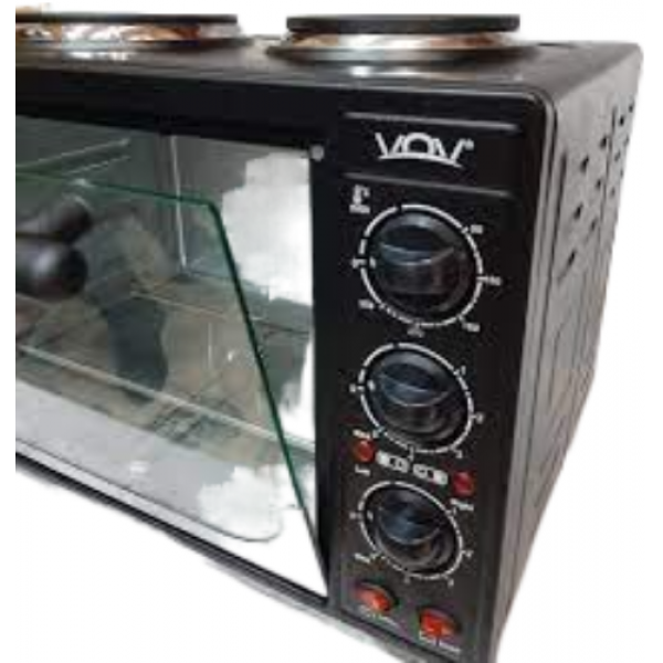 Духовка электрическая с комфорками 1500W VOV VEOHP 30L Словакия