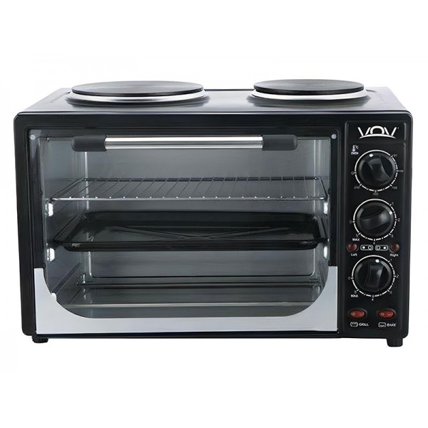Духовка электрическая с комфорками 1500W VOV VEOHP 30L Словакия