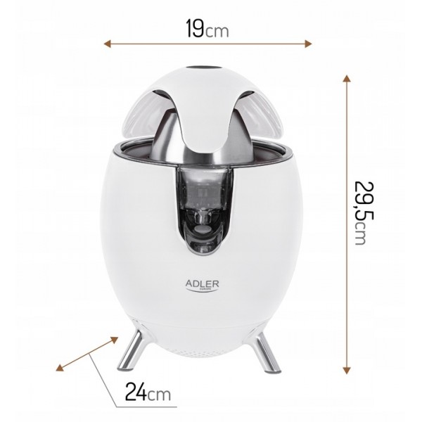 Соковыжималка для цитрусовых Adler AD 4013 белый