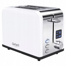 Сучасний тостер з LCD дисплеєм Gerlach GL 3221 білий