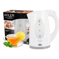 Электрочайник Adler AD 1208 2200Вт белый
