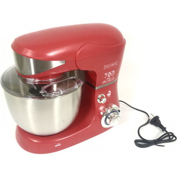 Тістоміс міксер планетарний Royalty Line RL-1600 5.5 L Red